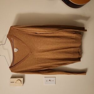 A New Day M Tan Long-Sleeved Top